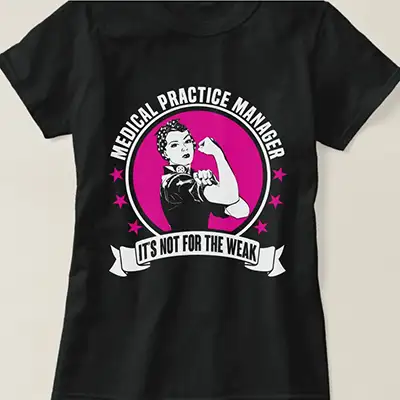 Medical Practice Manager T-Shirt Christmas Present